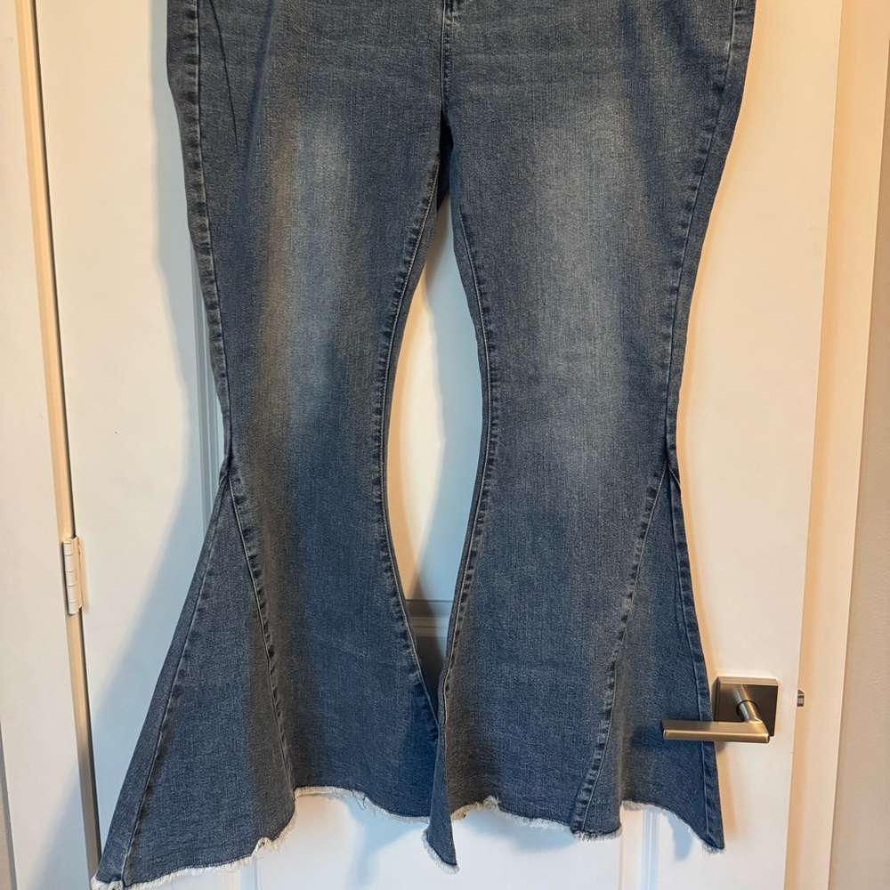 L&B Blue Super Flare Jeans